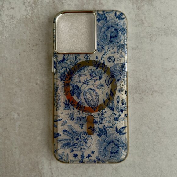 Bridgerton x Elizabeth James Case with MagSafe for iPhone 15 Pro Max - Regency - Picture 2 of 7